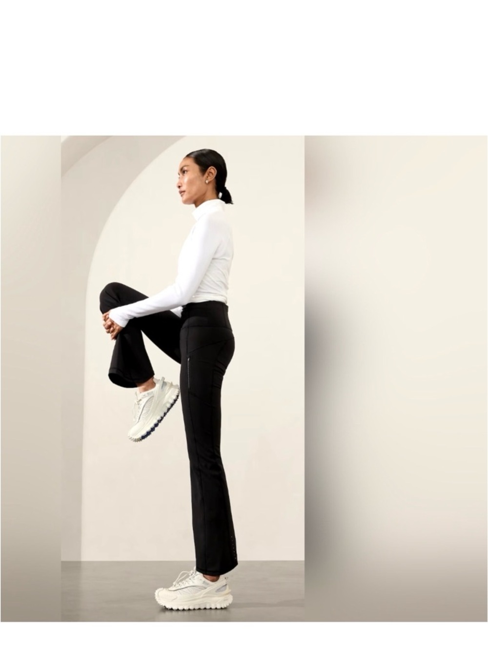 NWT Athleta Rainer bootcut pants - Picture 3 of 14